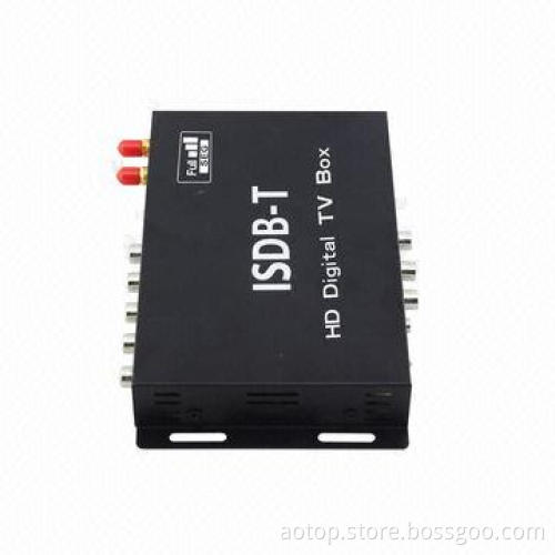 Car Digital TV Box, Supports High-speed 250km/hr, Full HD 1080P, ISDB-T One/Full Seg for Brazil